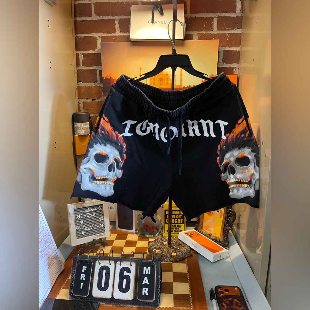 Ignorant Skull Shorts - Black $110.00retsil